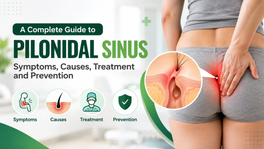 Pilonidal Sinus – Symptoms, Causes, Treatment and Prevention Pilonidal Sinus showing symptoms, causes, treatment and prevention