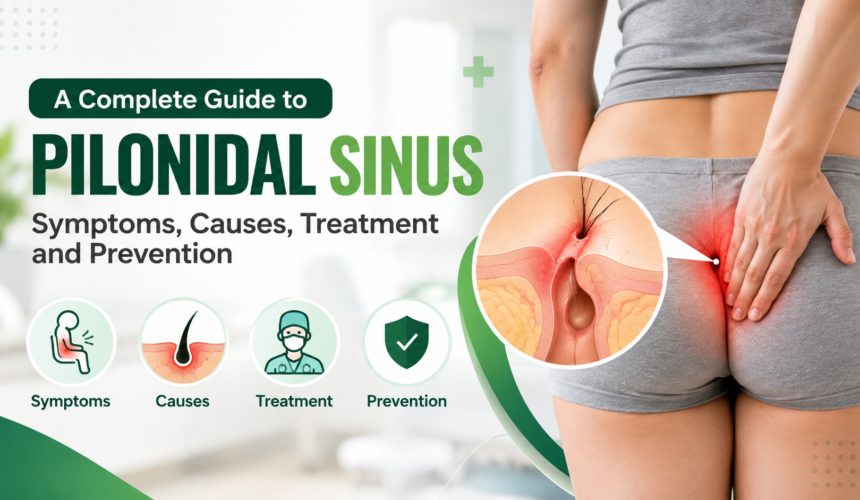 Pilonidal Sinus ā Symptoms, Causes, Treatment and Prevention Pilonidal Sinus showing symptoms, causes, treatment and prevention