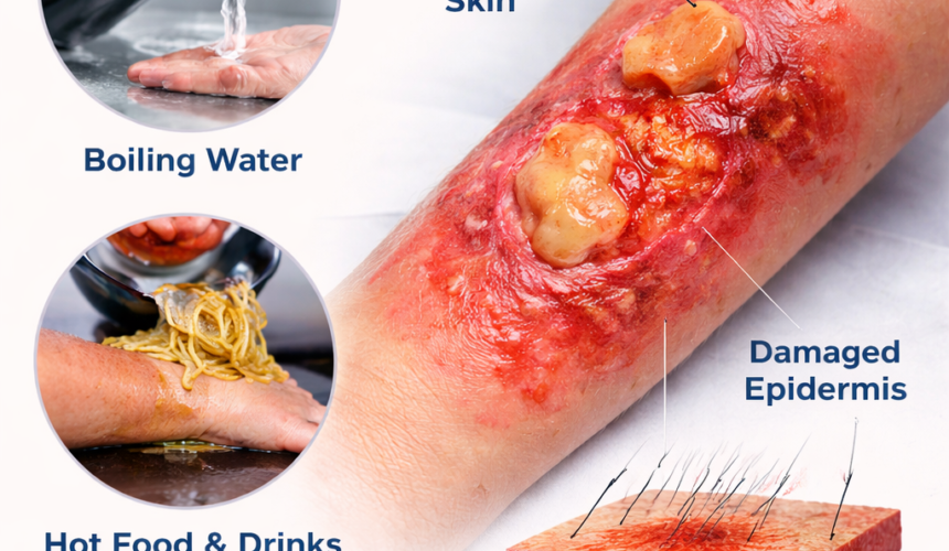 Scald burns_ causes and effects Scald Burns Explained: A Wound Guide Informed Path to Healing and Prevention