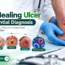Non-Healing Ulcer Differential Diagnosis showing venous, arterial, diabetic, pressure and infectious ulcer causes