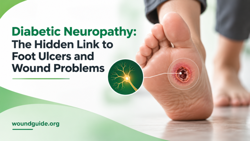 Diabetic neuropathy and its link to foot ulcers and wound problems