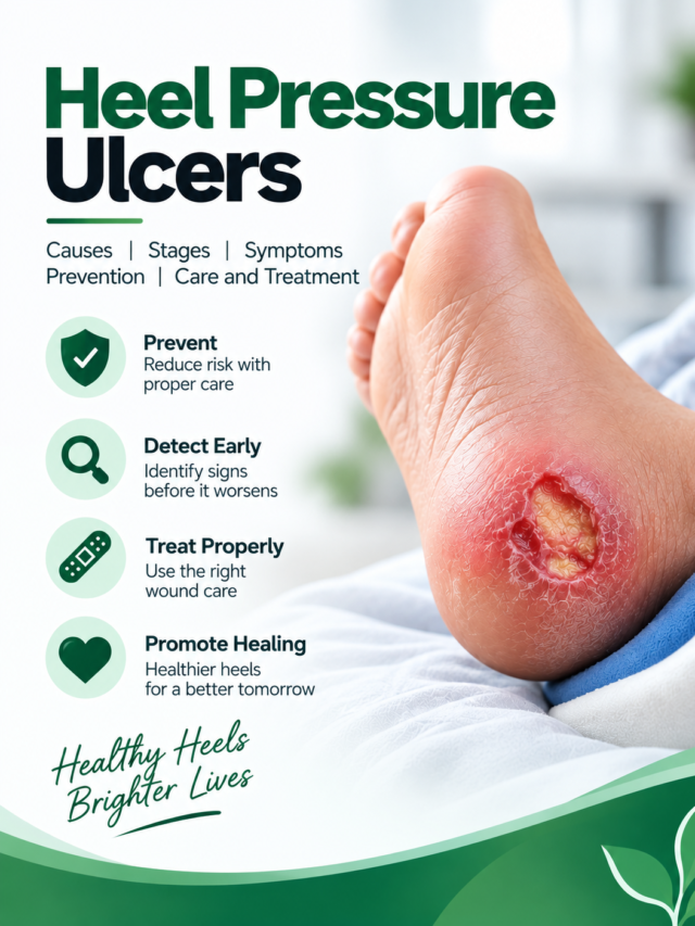 Heel Pressure Ulcers: Causes, Stages & Care