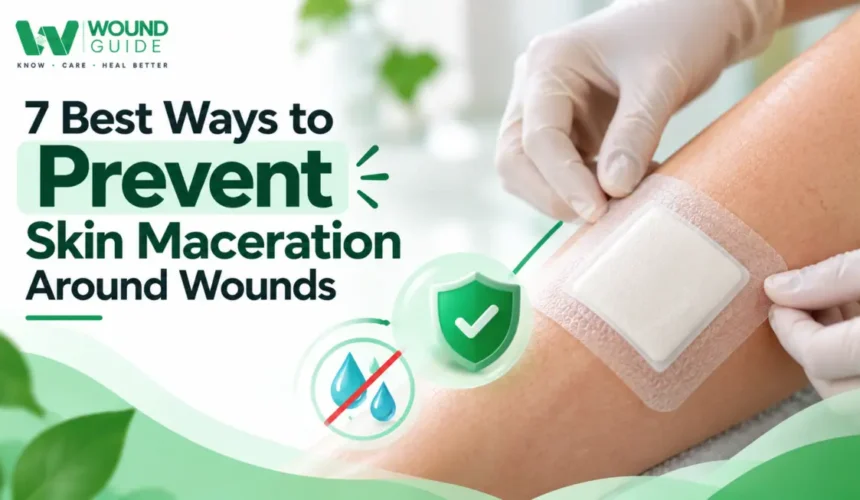 7 Best Ways to Prevent Skin Maceration Around Wounds Wound dressing and moisture management to help prevent skin maceration around wounds.