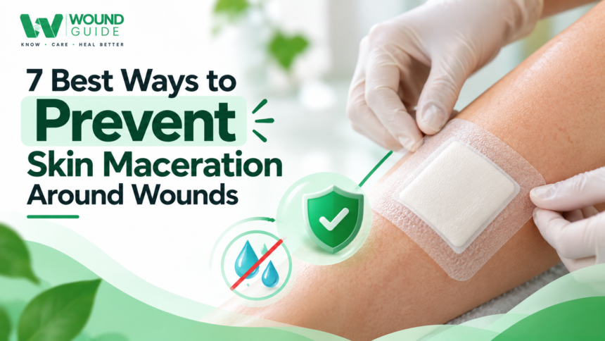 7 Best Ways to Prevent Skin Maceration Around Wounds Wound dressing and moisture management to help prevent skin maceration around wounds.